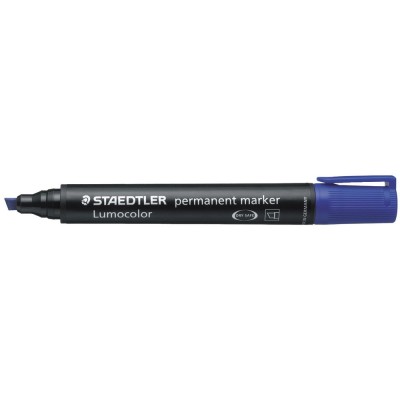 MARCATORE PERMANENTE BLU STAEDTLER LUMOCOLOR 350