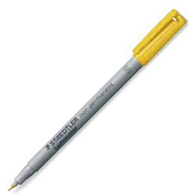 PENNA CON PUNTA SINTETICANON PERM. GIALLO 0.4MM