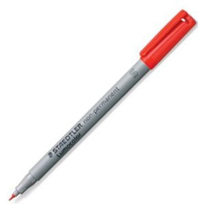 PENNA CON PUNTA SINTETICANON PERM. ROSSO 0.4MM