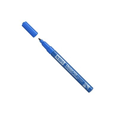 Marcatore N50 slim blu punta tonda 3,18mm Pentel