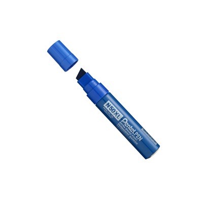 Marcatore N50 extra large blu punta a scalpello 8-15,4mm Pentel
