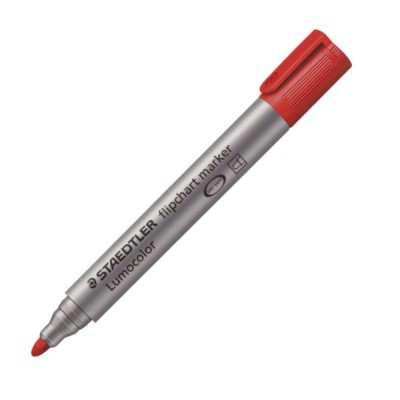 MARCATORE PER LAVAGNE A  FOGLI DI CARTA 2MM ROSSO