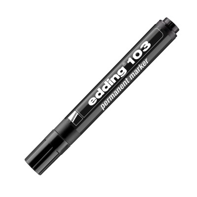 PERMANENT MARKER EDDING   103 NERO PUNTA 1,5-3MM