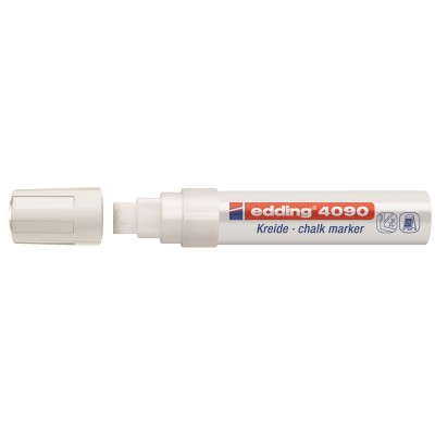 MARCATORE BIANCO PER     VETRO EDDING 4090