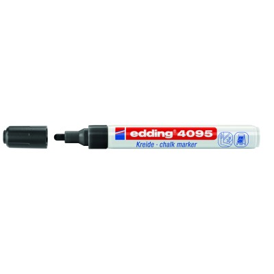MARCATORE NERO PER VETRO EDDING 4095