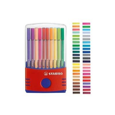 ASTUCCIO 20 PENNARELLI STABILO PEN 68 COLOR PARADE