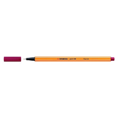 PENNARELLO STABILO POINT 88 ROSSO CREMISI 50
