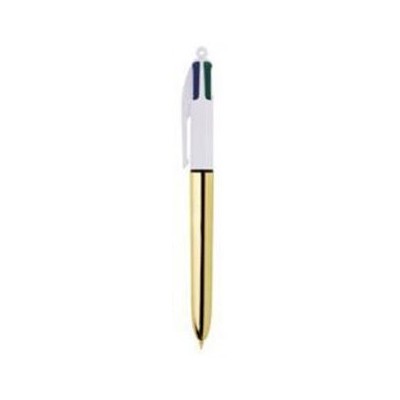 PENNA SFERA BIC 4 COLORI SHINE ORO