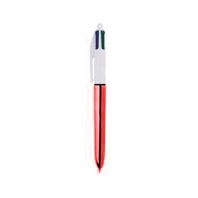 PENNA SFERA BIC 4 COLORI SHINE ROSSO