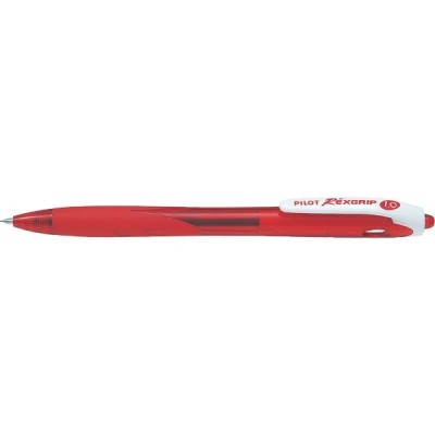 PENNA A SFERA ROSSA PILOT REXGRIP PUNTA MEDIA 1.0