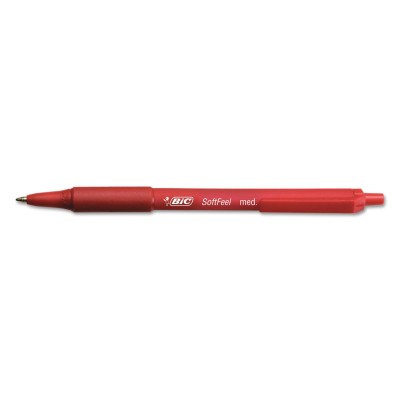 PENNA ROSSA A SFERA BIC SoftFeel CLIC GRIP