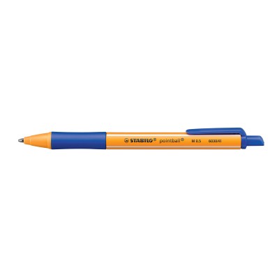 Penna a sfera a scatto POINTBALL GREEN STABILO BLU