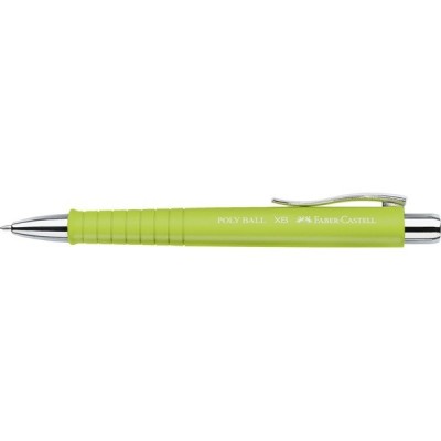 PENNA A SFERA LIME FABER-CASTELL POLY BALL XB