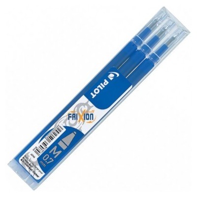 SET 3 REFILL PER FRIXION BALL 1,0 BLU