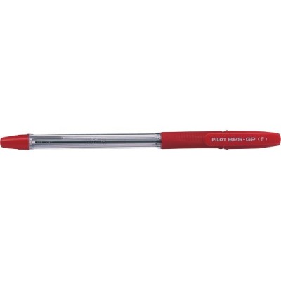 PENNA A SFERA PILOT BPS-G PUNTA FINE 0.7 mm ROSSA