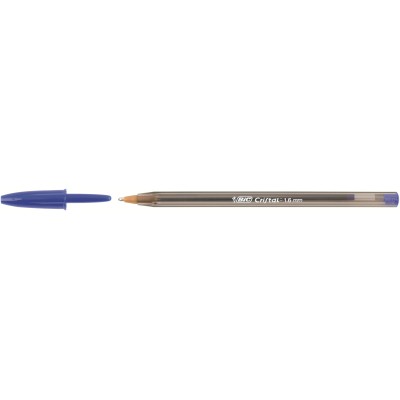 PENNA A SFERA BLU BIC CRISTAL LARGE