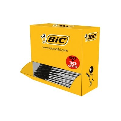 DISPENSER VALUE PACK 90+10 PENNE A SFERA BICCristal Medium NERO