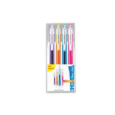 TASCHINO 4 PENNE ROLLER PAPER MATE GEL PM 0.7