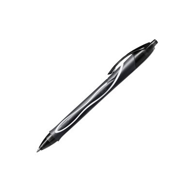 Scatola 12 penna sfera scatto Gelocity quick dry nero BIC
