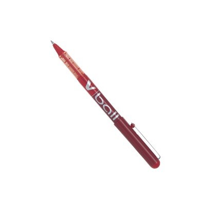 ROLLER V-BALL ROSSO 0.5MM PILOT