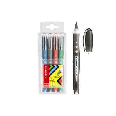 ASTUCCIO 4 ROLLER WORKERColorful STABILO assortiti
