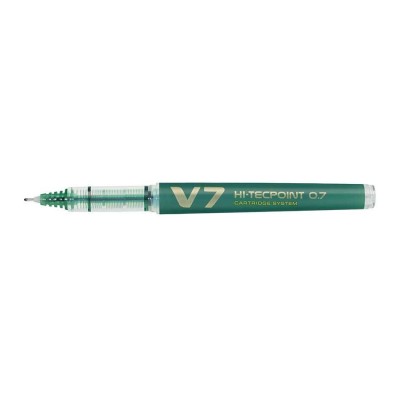 PENNA ROLLER VERDE PILOT V7 HI-TECPOINT 07 BEGREEN