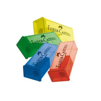 BARATTOLO 25 TEMPERAMATITE 1 FORO C/SERBATOIO FABER CASTELL