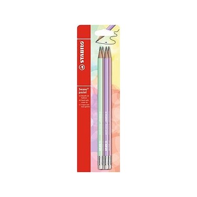 MATITA SWANO PASTEL CON  GOMMA ROSA ANTICO