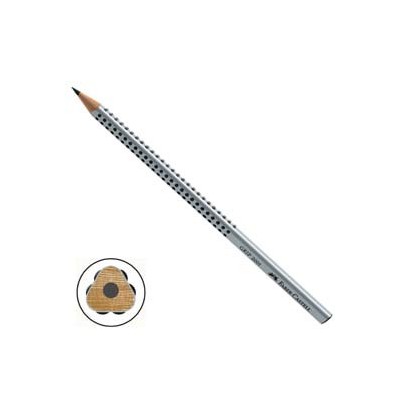 MATITA GRAFITE GRIP 2001 HB TRIANGOLARE ANTISCIVOLO FABER CASTELL
