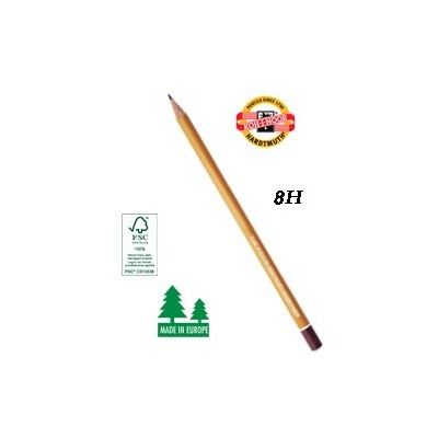 SCATOLA 12 MATITE H1500 8H KOH.I.NOOR