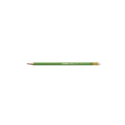 SCATOLA 12 MATITE C/GOMMINO GRAFITE HB FSC STABILO GREEN GRAPH