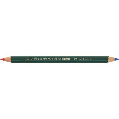 MATITA ROSSO-BLU FABER-CASTELL JUMBO 873