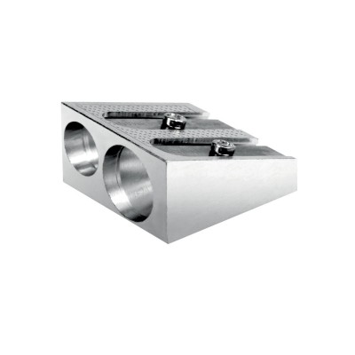 30575 TEMPERINO METALLO  DUE FORI  1045/0