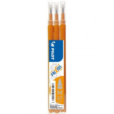 SET 3 REFILL SFERA       FRIXION PUNTA 0,7 ARANCIO