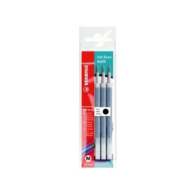 SET 3 REFILL GEL EXXX    NERO