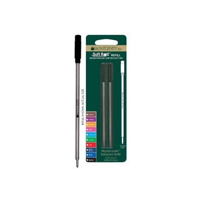 Blister 2 refill per SFERA Cross  NERO PUNTA MEDIA
