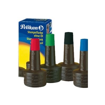 INCHIOSTRO BLU 4K S/OLIO 28ML X CUSCINETTI PELIKAN