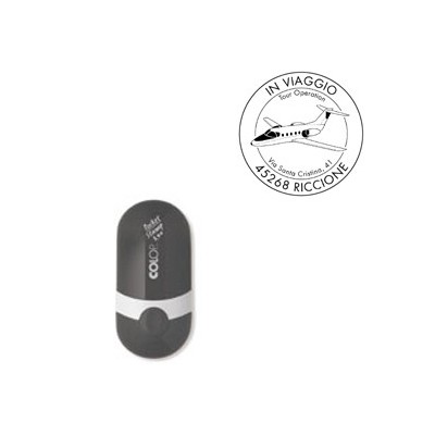 TAMPONE COLOP E/POCKETSTAMP R40 NERO