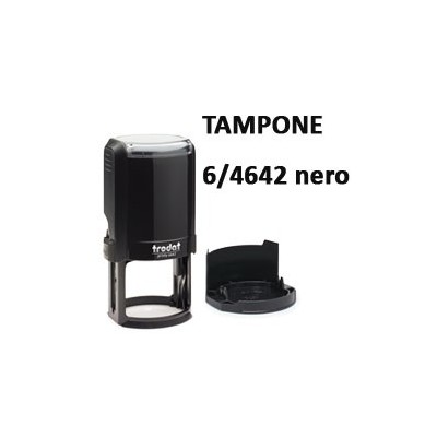 BLISTER 2 TAMPONCINO 6/4642 NERO TRODAT