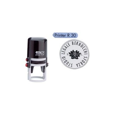 TIMBRO PRINTER R-30 30MM ROTONDO AUTOINCHIOSTRANTE COLOP