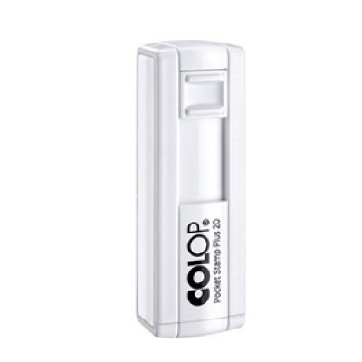 21136 TIMBRO POCKET STAMP PLUS COLOP BIANCO 14X38