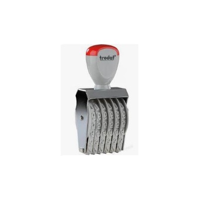 20072TIMBRO NUMERATORE TRODAT 7mm 6 BAND