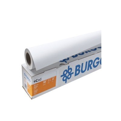 CARTA INKJET PLOTTER OPACA 914MMX50MT 90GR CAD 90ECO BURGO