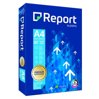 RS. CARTA FOTOCOPIE A4 RS.500FG REPORT SUZANO