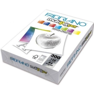 RS.FABRIANO MULTIP A4    GR300 125FG LASER COLOR