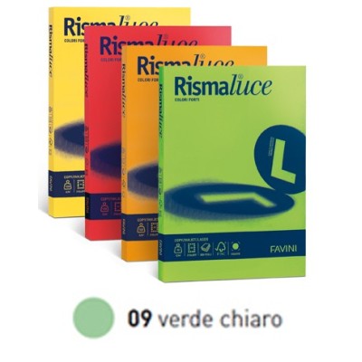 CARTA RISMALUCE 200GR A4 125FG PISTACCHIO FAVINI