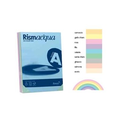 RISMACQUA FAVINI A3 200GRCOL.TENUI ASSORTITI