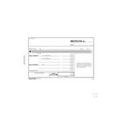 BLOCCO RICEVUTE DAFFITTO 50/50 FOGLI AUTORIC. 9,9X17 E5504C