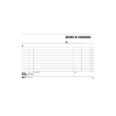 BLOCCO BUONI DI CONSEGNA 50/50 12X17,5CM RIC E5197C