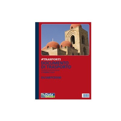 Blocco DDT 33/33/33copie autor. 29,7x21,5cm DU1687CD330 - Conf da 10 pz.